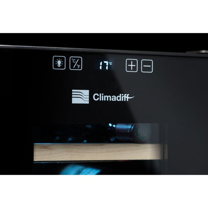 Climadiff Thermo Elektrische Wijnkoelkast | CC28 | 1 Zone - Mijn-Wijnkoelkast