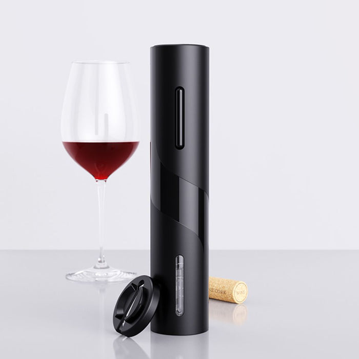 Elektrische Wijnopener 4-in-1 - Oplaadbaar, Vacuümstopper & Accessoire Elektrische Wijnopener 4-in-1 - Oplaadbaar, Vacuümstopper & Accessoire